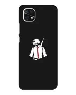 Чехол для Samsung Galaxy A22 5G с картинкой «PUBG — силуэт воина» Чехол для Samsung Galaxy A22 5G с картинкой «PUBG — силуэт воина»