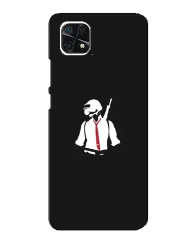 Чехол для Samsung Galaxy A22 5G с картинкой «PUBG — силуэт воина» Чехол для Samsung Galaxy A22 5G с картинкой «PUBG — силуэт воина»