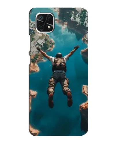 Чехол для Samsung Galaxy A22 5G с картинкой «PUBG — свободное падение» Чехол для Samsung Galaxy A22 5G с картинкой «PUBG — свободное падение»