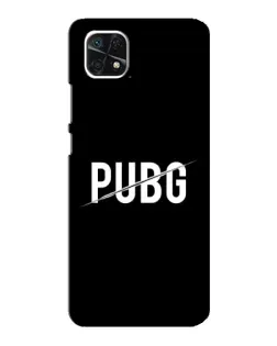 Чехол для Samsung Galaxy A22 5G с картинкой «PUBG — белый логотип» Чехол для Samsung Galaxy A22 5G с картинкой «PUBG — белый логотип»
