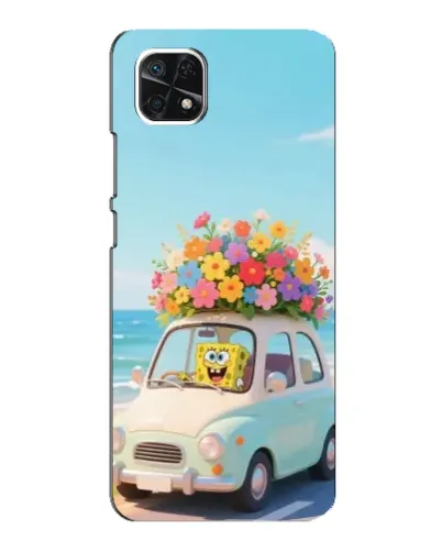 Чехол для Samsung Galaxy A22 5G с картинкой «Автомобильное путешествие»