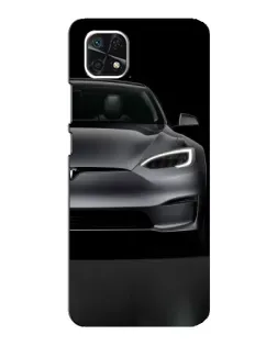 Чехол для Samsung Galaxy A22 5G с картинкой «Tesla Model S Look»
