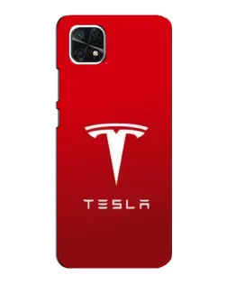 Чехол для Samsung Galaxy A22 5G с картинкой «Tesla Red Classic» Чехол для Samsung Galaxy A22 5G с картинкой «Tesla Red Classic»