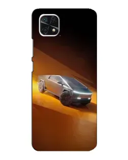 Чехол для Samsung Galaxy A22 5G с картинкой «Cybertruck в пустыне» Чехол для Samsung Galaxy A22 5G с картинкой «Cybertruck в пустыне»