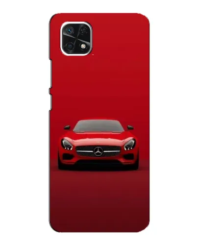 Чехол для Samsung Galaxy A22 5G с картинкой «Красный Mercedes AMG» Чехол для Samsung Galaxy A22 5G с картинкой «Красный Mercedes AMG»