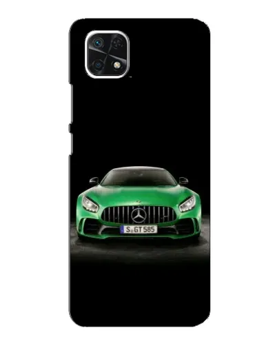 Чехол для Samsung Galaxy A22 5G с картинкой «Mercedes — неоновый лого» Чехол для Samsung Galaxy A22 5G с картинкой «Mercedes — неоновый лого»