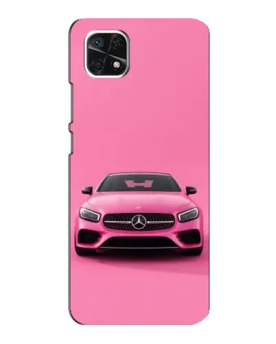 Чехол для Samsung Galaxy A22 5G с картинкой «Розовый Mercedes AMG» Чехол для Samsung Galaxy A22 5G с картинкой «Розовый Mercedes AMG»