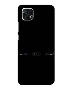 Чехол для Samsung Galaxy A22 5G с картинкой «Audi — световой подпись» Чехол для Samsung Galaxy A22 5G с картинкой «Audi — световой подпись»