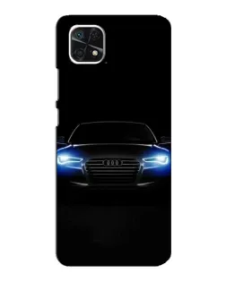 Чехол для Samsung Galaxy A22 5G с картинкой «Audi в неоне» Чехол для Samsung Galaxy A22 5G с картинкой «Audi в неоне»