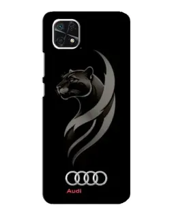Чехол для Samsung Galaxy A22 5G с картинкой «Графика — пантера и Audi» Чехол для Samsung Galaxy A22 5G с картинкой «Графика — пантера и Audi»