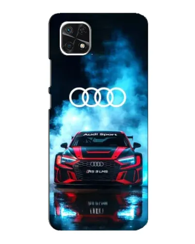 Чехол для Samsung Galaxy A22 5G с картинкой «Audi Sport — неон» Чехол для Samsung Galaxy A22 5G с картинкой «Audi Sport — неон»