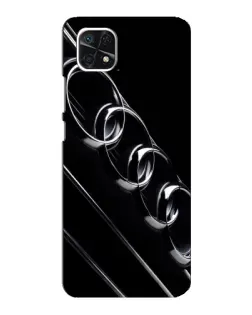 Чехол для Samsung Galaxy A22 5G с картинкой «Audi — абстрактные кольца» Чехол для Samsung Galaxy A22 5G с картинкой «Audi — абстрактные кольца»