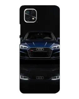 Чехол для Samsung Galaxy A22 5G с картинкой «Audi — ночное отражение» Чехол для Samsung Galaxy A22 5G с картинкой «Audi — ночное отражение»