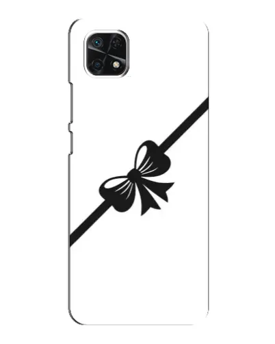 Чехол для Samsung Galaxy A22 5G с картинкой «Диагональный бант»