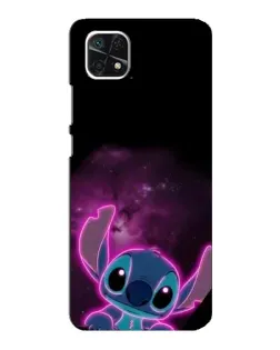 Чехол для Samsung Galaxy A22 5G с картинкой «Неоновый Stitch» Чехол для Samsung Galaxy A22 5G с картинкой «Неоновый Stitch»