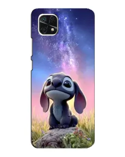 Чехол для Samsung Galaxy A22 5G с картинкой «Стич на рассвете» Чехол для Samsung Galaxy A22 5G с картинкой «Стич на рассвете»