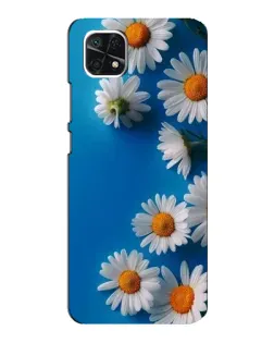 Чехол для Samsung Galaxy A22 5G с картинкой «Белоснежные маргаритки»