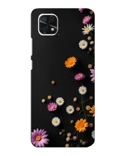 Чехол для Samsung Galaxy A22 5G с картинкой «Цветочная композиция»