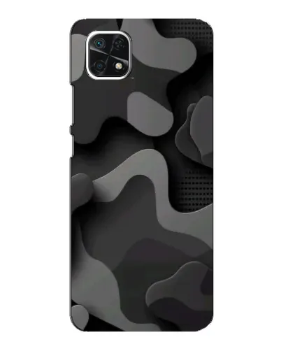 Чехол для Samsung Galaxy A22 5G с картинкой «Темный абстрактный камуфляж» Чехол для Samsung Galaxy A22 5G с картинкой «Темный абстрактный камуфляж»