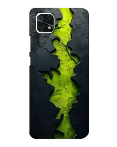 Чехол для Samsung Galaxy A22 5G с картинкой «Салатовый разлом скалы» Чехол для Samsung Galaxy A22 5G с картинкой «Салатовый разлом скалы»