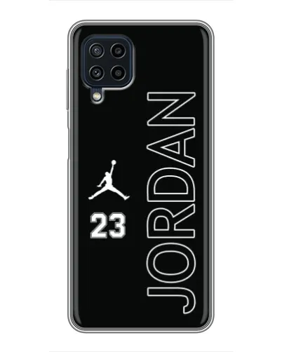 Чехол для Samsung Galaxy A22 с картинкой «Jordan Vertical»