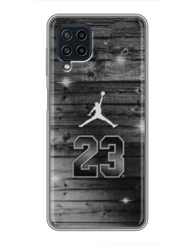 Чехол для Samsung Galaxy A22 с картинкой «Jordan Carbon 23»