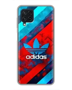 Чехол для Samsung Galaxy A22 с картинкой «Абстракция Adidas» Чехол для Samsung Galaxy A22 с картинкой «Абстракция Adidas»