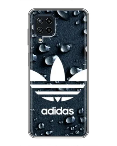 Чехол для Samsung Galaxy A22 с картинкой «Adidas Trefoil Blue» Чехол для Samsung Galaxy A22 с картинкой «Adidas Trefoil Blue»