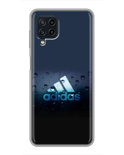 Чехол для Samsung Galaxy A22 с картинкой «Adidas Water Drops» Чехол для Samsung Galaxy A22 с картинкой «Adidas Water Drops»