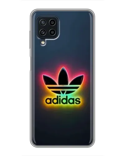 Чехол для Samsung Galaxy A22 с картинкой «Неоновый Adidas» Чехол для Samsung Galaxy A22 с картинкой «Неоновый Adidas»
