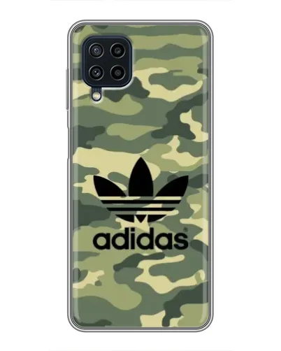 Чехол для Samsung Galaxy A22 с картинкой «Милитари стиль Adidas» Чехол для Samsung Galaxy A22 с картинкой «Милитари стиль Adidas»