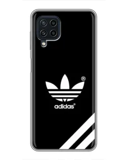 Чехол для Samsung Galaxy A22 с картинкой «Adidas с диагональными полосами»