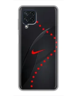 Чехол для Samsung Galaxy A22 с картинкой «Абстрактный дизайн Nike» Чехол для Samsung Galaxy A22 с картинкой «Абстрактный дизайн Nike»