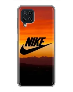 Чехол для Samsung Galaxy A22 с картинкой «Nike — вечерний горизонт» Чехол для Samsung Galaxy A22 с картинкой «Nike — вечерний горизонт»