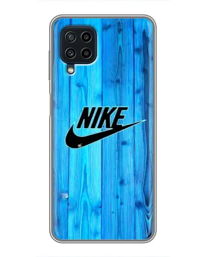 Чехол для Samsung Galaxy A22 с картинкой «Голубое дерево Nike»