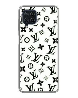 Чехол для Samsung Galaxy A22 с картинкой «Монохромный хаос LV»