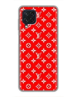 Чехол для Samsung Galaxy A22 с картинкой «Яркий паттерн LV»