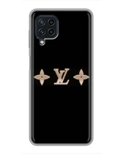 Чехол для Samsung Galaxy A22 с картинкой «Louis Vuitton — минимализм»