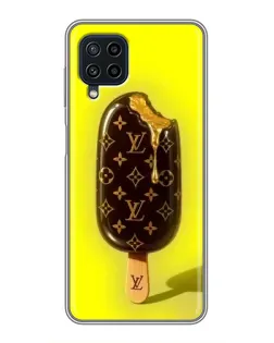 Чехол для Samsung Galaxy A22 с картинкой «Мороженое от LV»