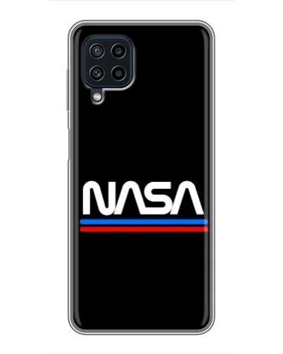Чехол для Samsung Galaxy A22 с картинкой «NASA — классика Red Blue» Чехол для Samsung Galaxy A22 с картинкой «NASA — классика Red Blue»