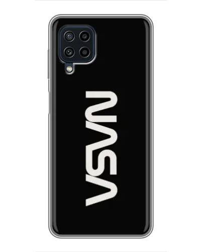 Чехол для Samsung Galaxy A22 с картинкой «NASA — вертикальный логотип» Чехол для Samsung Galaxy A22 с картинкой «NASA — вертикальный логотип»