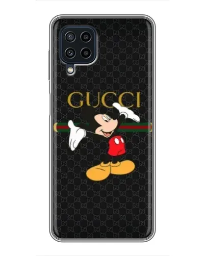Чехол для Samsung Galaxy A22 с картинкой «Микки Маус Gucci»