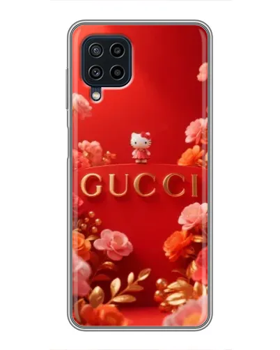 Чехол для Samsung Galaxy A22 с картинкой «Gucci — золотой сад»