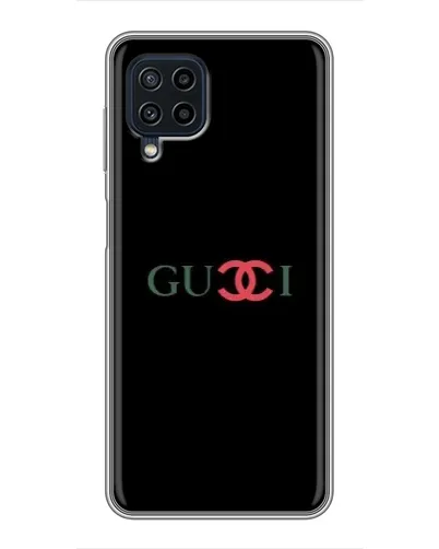 Чехол для Samsung Galaxy A22 с картинкой «Gucci — красный градиент»