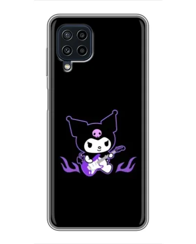 Чехол для Samsung Galaxy A22 с картинкой «Электрическая Kuromi» Чехол для Samsung Galaxy A22 с картинкой «Электрическая Kuromi»