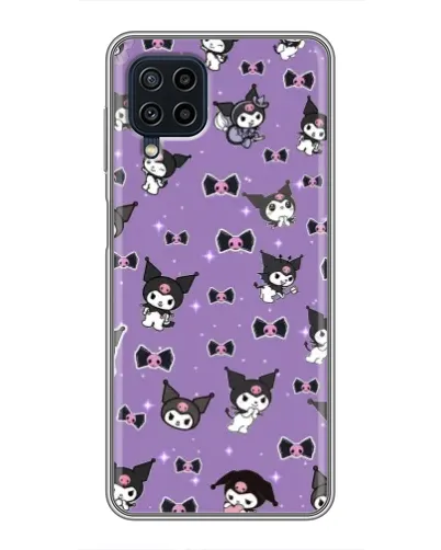 Чехол для Samsung Galaxy A22 с картинкой «Kuromi — паттерн» Чехол для Samsung Galaxy A22 с картинкой «Kuromi — паттерн»