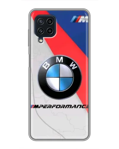 Чехол для Samsung Galaxy A22 с картинкой «BMW Performance стиль»