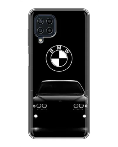 Чехол для Samsung Galaxy A22 с картинкой «BMW — взгляд из темноты»
