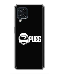 Чехол для Samsung Galaxy A22 с картинкой «PUBG — классический лого» Чехол для Samsung Galaxy A22 с картинкой «PUBG — классический лого»