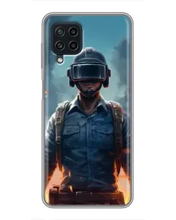 Чехол для Samsung Galaxy A22 с картинкой «PUBG — реалистичный герой» Чехол для Samsung Galaxy A22 с картинкой «PUBG — реалистичный герой»